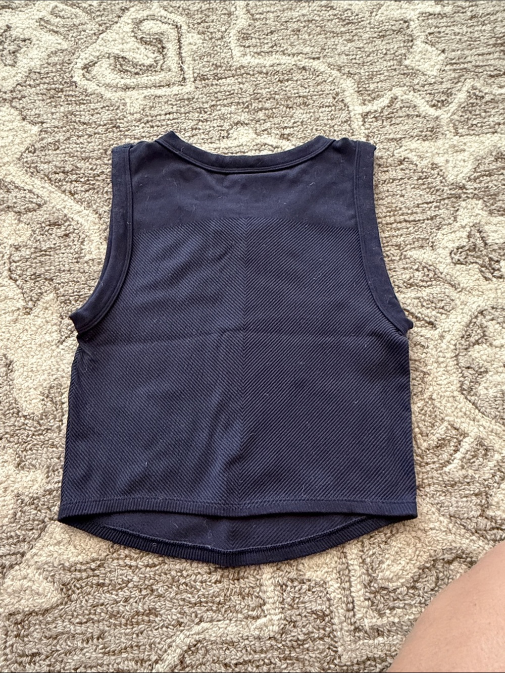 FP Free Movement/Free People 3 pieces: Coral & Green tops, Navy Cropped Tank Top - Picture 12 of 13